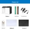 PULUZ 60x40CM Portable Folding LED Photography Studio Kit with Soft Lighting