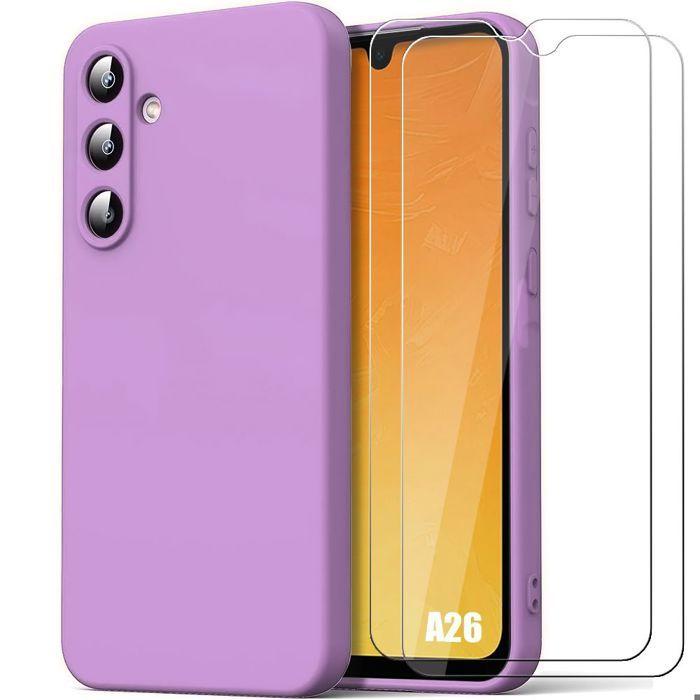 Coque de protection - BOOLING - Samsung Galaxy A26 5G - Ultra Slim - Antichoc - Violet