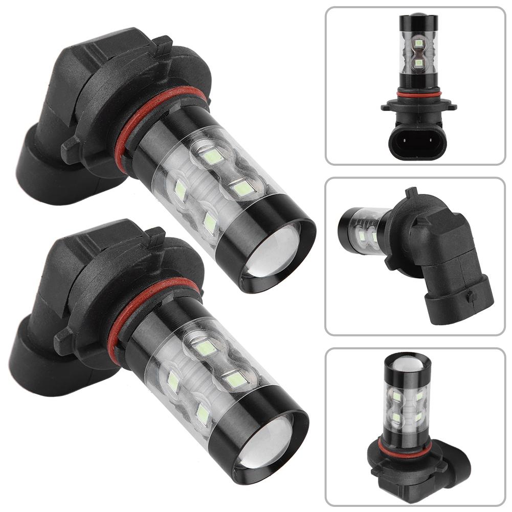 2pcs 9005 HB4 8000K Ice Blue 50W LED Headlight Bulbs Kit Fog Light Car Driving Lamp