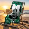 Borussia Mönchengladbach Baskılı Plaj Havlusu Tasarımı, Yumuşak, Hafif. Ev Banyo, Spa, Havuz, Yoga, Sörf, Kamp, Aile, Arkadaş İçin Hediye