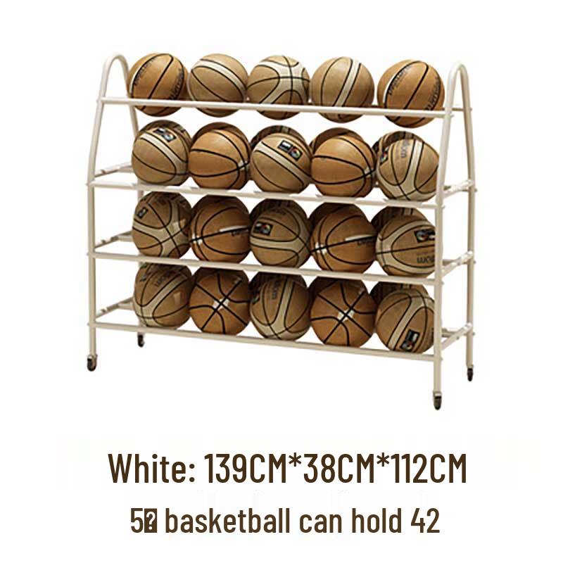 Mobile Sports Ball Storage Rack