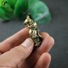 Copper Maitreya Buddha Miniatures Figurines Coins Brass Small Statue Ornaments Home Decor Craft for Car Decoration Accessories