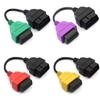 For FiatECUScan Adapter OBD OBD2 Connector Airbag OBD2 Scanner Diagnostic Cable For Fiat ECU Scan Tool