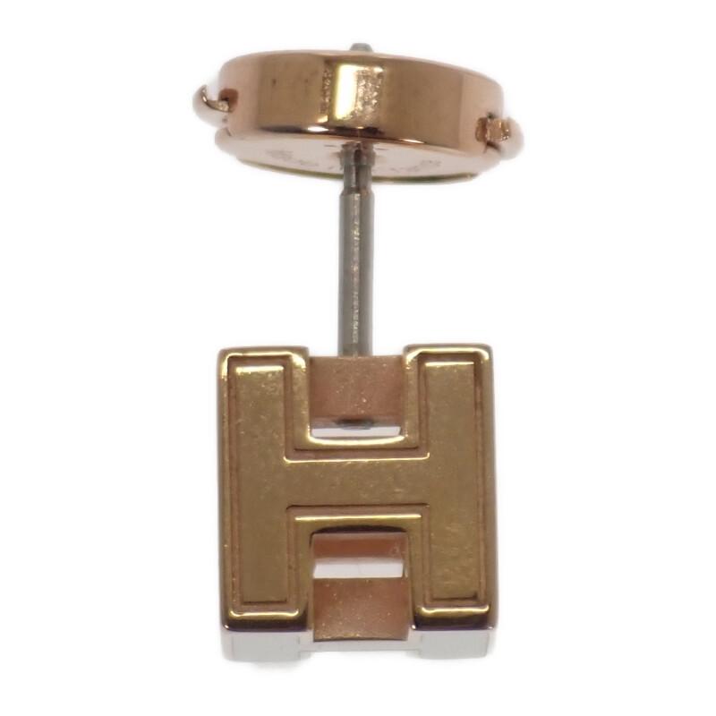 HERMES   Pierce white/Pink gold metal Women