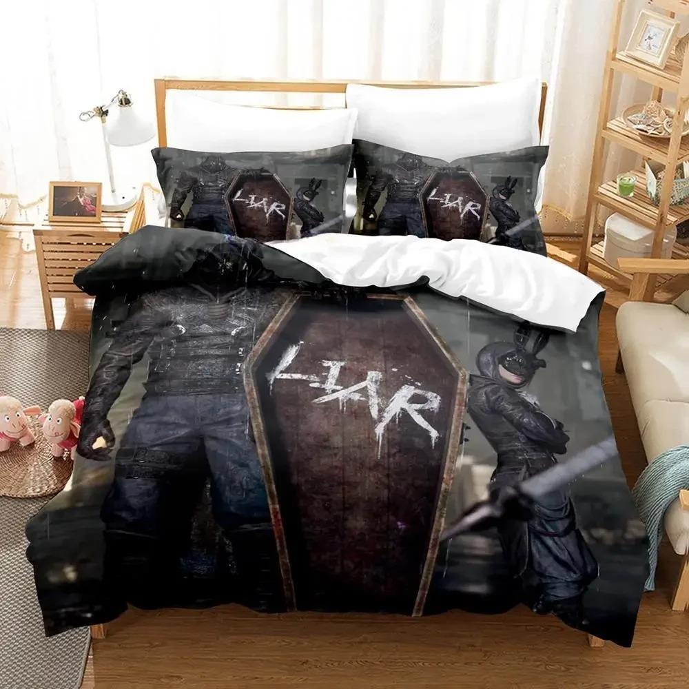 Spiel Lies Of P Bettwäsche-Set Einzelbett Twin Full Queen King Size Bettset Erwachsene Kind Schlafzimmer Bettbezug-Sets 3D Anime Bettlaken-Set