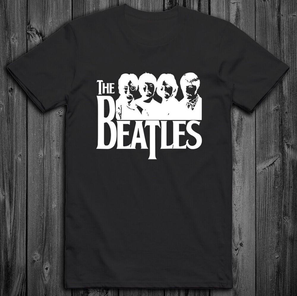 THE BEATLES  Джон Леннон Пол Маккартни Английская Рок-группа Легенда S-6XL Футболка Унисекс M