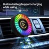 3-in-1 Wireless Carplay Android Auto Adapter Plug and Play Car Aromatherapy withCar Smart APP Control RGB Music Lamp  Rechargeable for Car Air Outlet