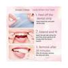 6% Hydrogen Peroxide Teeth Whitening Strips for Fast Stain Removal, Non-slip Design for Men And Women
