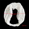Spring Summer Mesh Lace Headband Breathable Lace Hairband Cap Elegant Elastic Hair Wrap  for Women