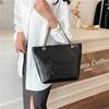 Fashion Imitation Crocodile Pattern PU Women's Shoulder Bag  New Versatile Large Capacity Tote Bag High-quality Women's Bag