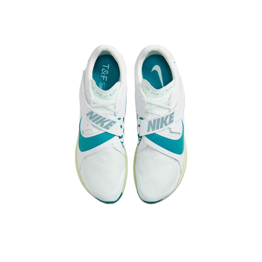 Nike Zoom Long Jump Elite White Bright Spruce Unisex Sneakers Barely-Green FZ9326-100