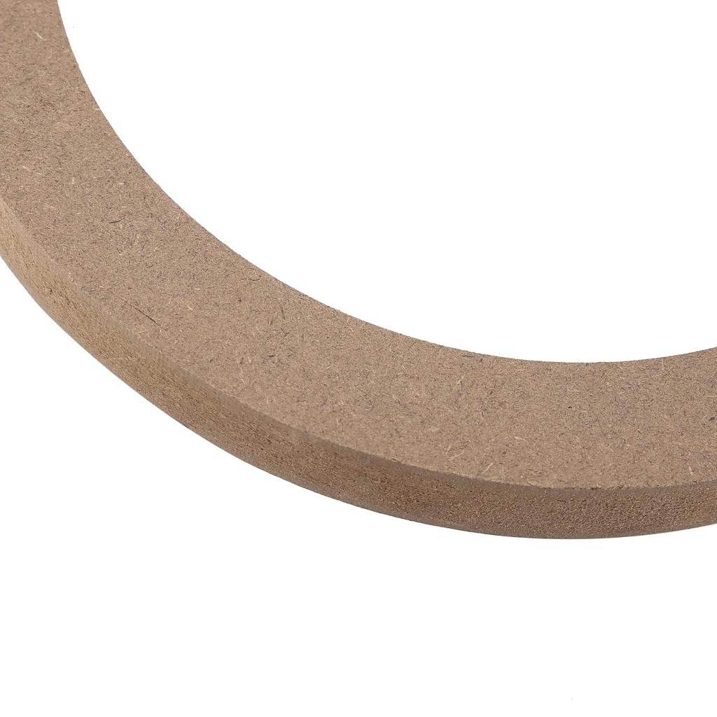 X AUTOHAUX Inner Baffle Universal Wooden Car Speaker Subwoofer Mounting Spacer Ring Adapter Bracket Holder Plate for 165mm Speaker Diameter (2pcs)