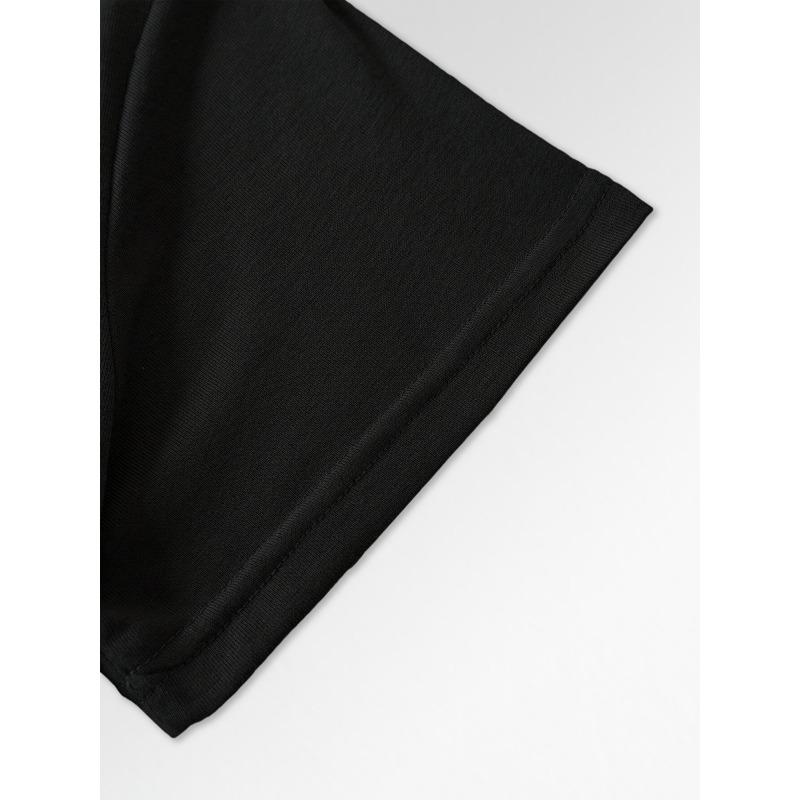 Women's Stylish Short-Sleeve Top with Sunflower and Yellow Butterfly Print, a Lively and Cute Series Featuring a Soft, Stretchy Round-neck Casual Top.