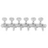 6L6R Configuration Guitar Tuning Pegs Smooth Tuning Machine Heads  For Guitar Repair