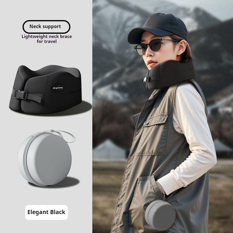 Memory Foam U-shaped Pillow Travel Neck Pillow Soft Comfortable Car Airplane Pillow Office Sleeping Pillow Lunch Break Pillow