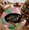 Alpha Kappa Alpha Pattern Round Rug, Indoor/Outdoor Mat, for Picnic, Gameroom, Bedroom, Office, Living Room, Home Decor Carpet, Birthday Gift