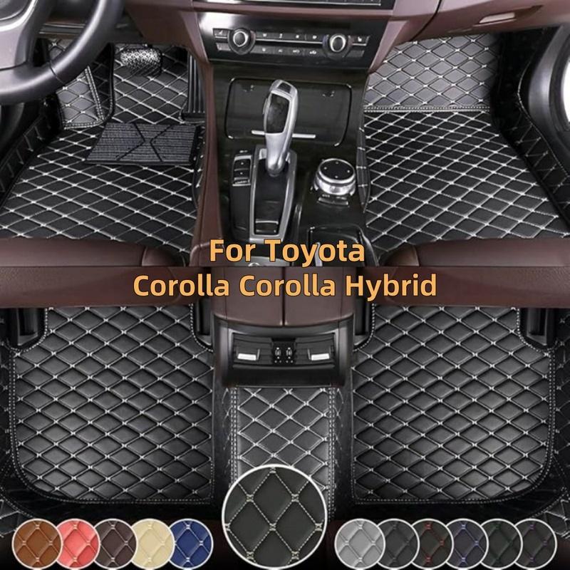 Floor Mats For Toyota Corolla 2014- Corolla Hybrid - Full Coverage Floor Mats Luxury Floor Liners Interior