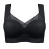 Plus Size Women's Thin Bra Reducing Bust Anti-Drooping One-Piece Seamless Underwear