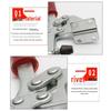 ZS-203-F Quick Release Horizontal Toggle Clamp Latch