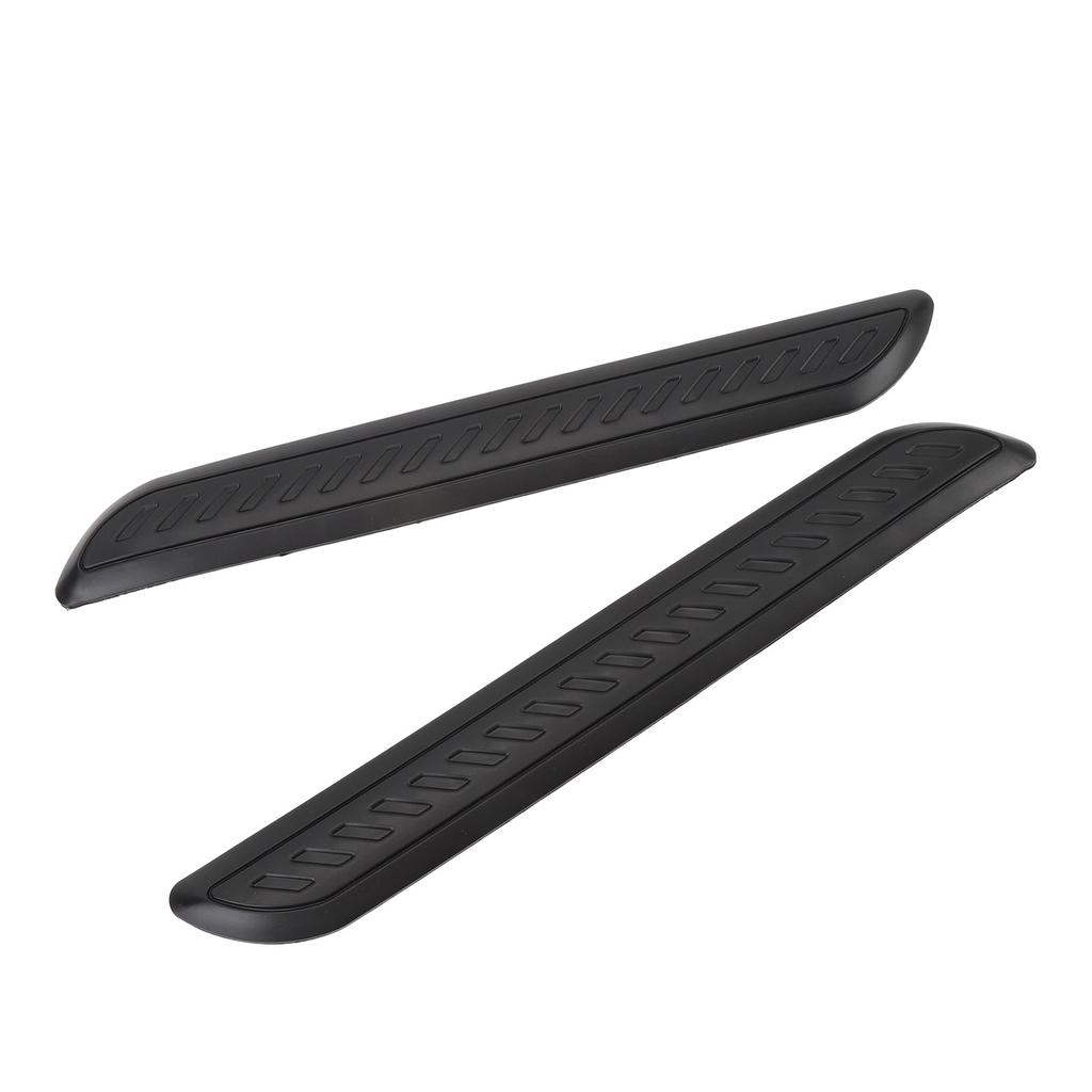 2 STÜCKE Stoßstangenschutzleiste Links Rechts Glänzend Schwarz Starker Schutz Gummi Stoßstangenschutzleiste für 1