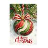 Christmas Holly BerriesGarden Flag 12x18 Inch Double Sided for Courtyard Outdoor Welcome Flag Decoration (Excluding flagpole)