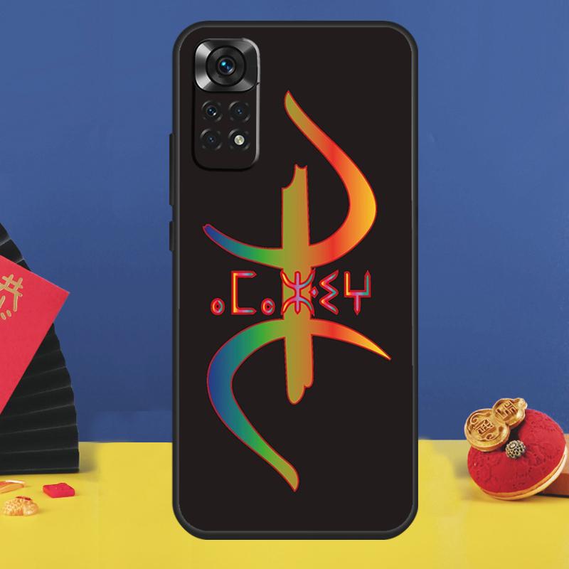 

Amazigh Berber Symbol Phone Case For Xiaomi Redmi Note 14 Pro 13 11 9 10 12 15 Pro Plus 10C 12C 13C 14C 15C Cover Redmi 12C