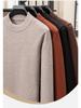 2025 Puyuan Men's Long Sleeve Round Neck Casual Knit Sweater for Young Adults