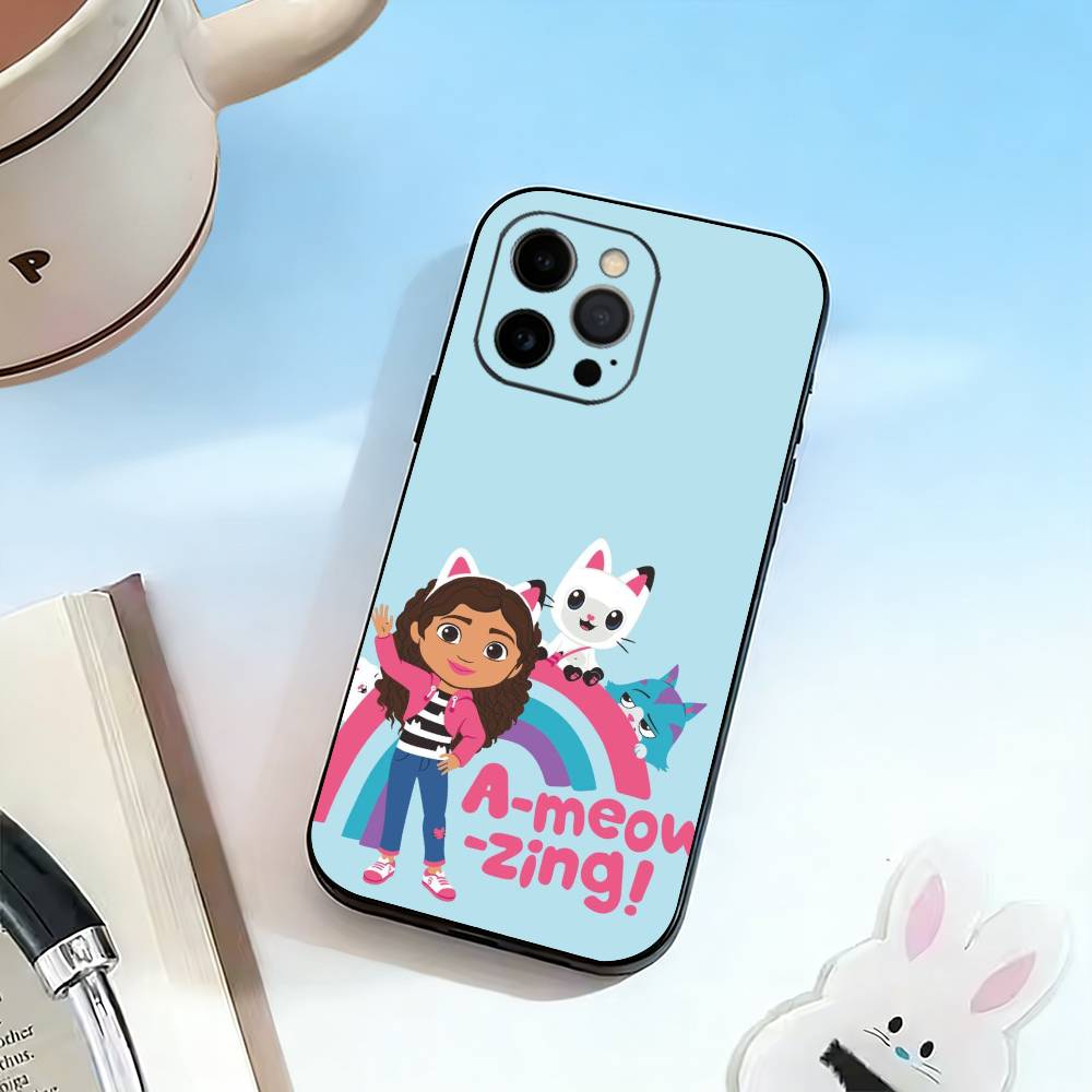 G-Gabby Cats Phone Case Silicone Soft For IPhone 17 16 15 14 13 12 11 X XR Plus Pro Max Plus