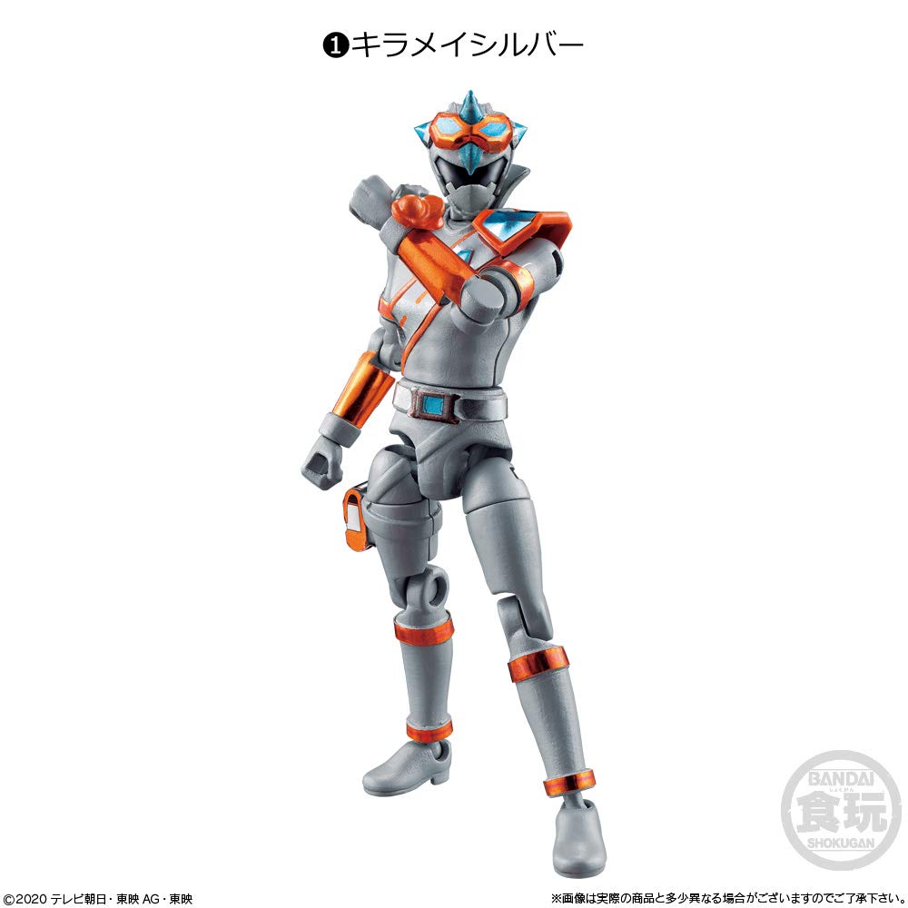 Mashin Sentai Kiramager Yuudou X2 Candy and Refreshing Sweets Sentai (12 Pieces) (Mashin Kiramager)