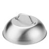 Professional Stainless Steel BBQ Dome Heatproof Stainless Steel Dome Barbecue Tool for Burger Cheese Melting