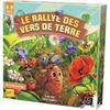 Jeu de plateau - gigamic - rallye des vers de terre - 2 joueurs ou plus - 4 ans et plus