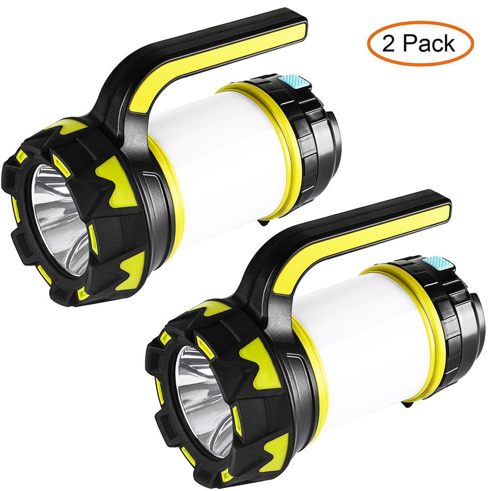 New Camping Lantern Rechargeable Flashlight 3000mAh Power Bank 6 Modes Waterproof Led Lantern Camping Hiking Outdoor Recreations