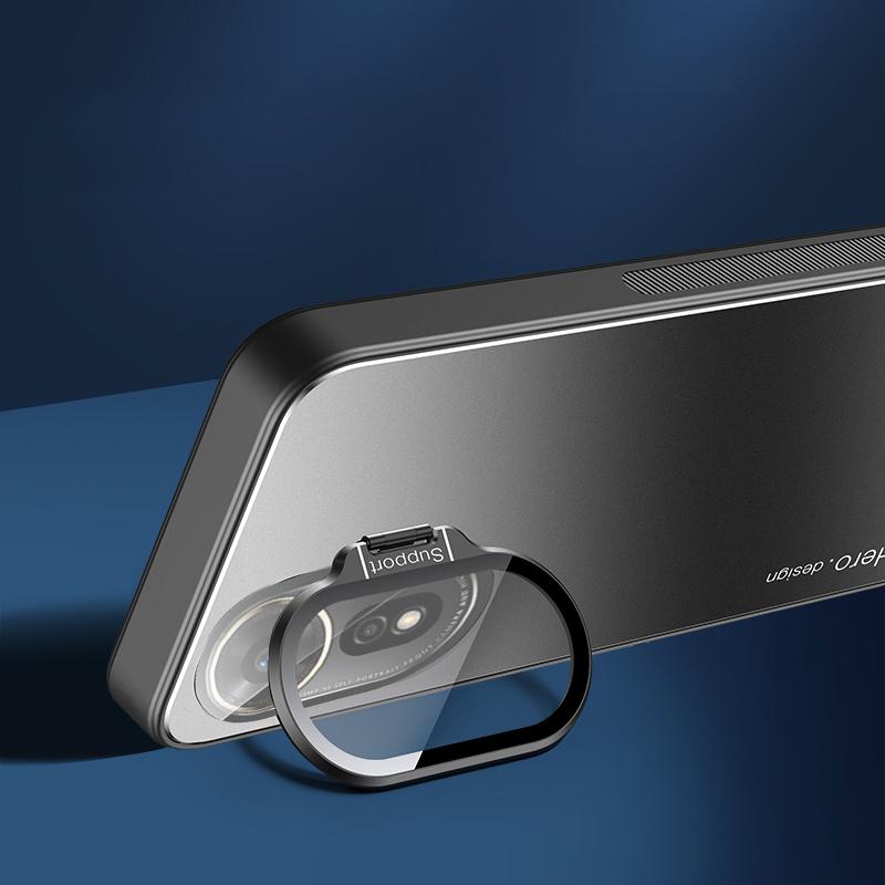 For Huawei nova 12 SE 4G/nova 11 SE Case with Lens Kickstand Shockproof PC+TPU Phone Cover