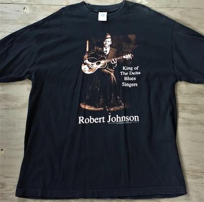 Robert Johnson King Of The Delta Blues T-Shirt Baumwolle Unisex Tee S-5XL Unisex T-Shirt