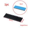 Hot sale 1/2pcs Aluminum Heatsink Radiator Heat Sink For Electronic RAM Chip LED SSD Cooling With Thermal Conductive Tape