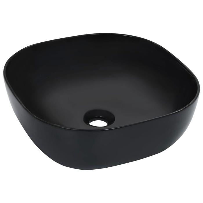 VidaXL Lavabo Lave-Mains Vasque à Poser Monter Salle de Bain Intérieur Salle d'Eau Cabine de Toilette Maison 42,5x42,5x14,5 143918
