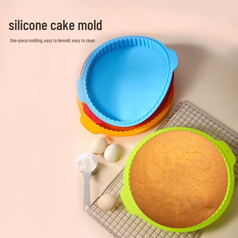 4-Cavity Non-Stick Silicone Baguette Cake and Bread Mold