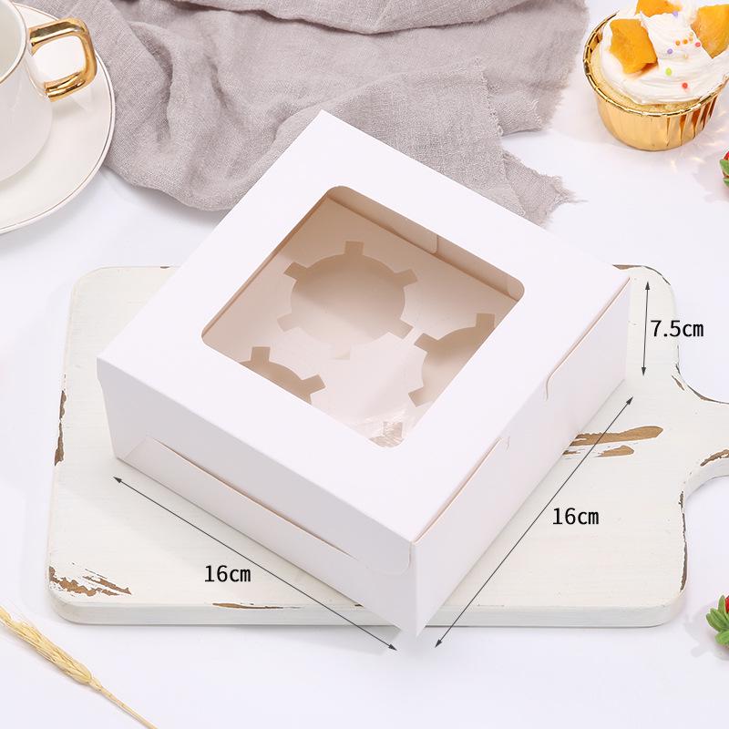 Transparent Cupcake and Pastry Takeaway Box