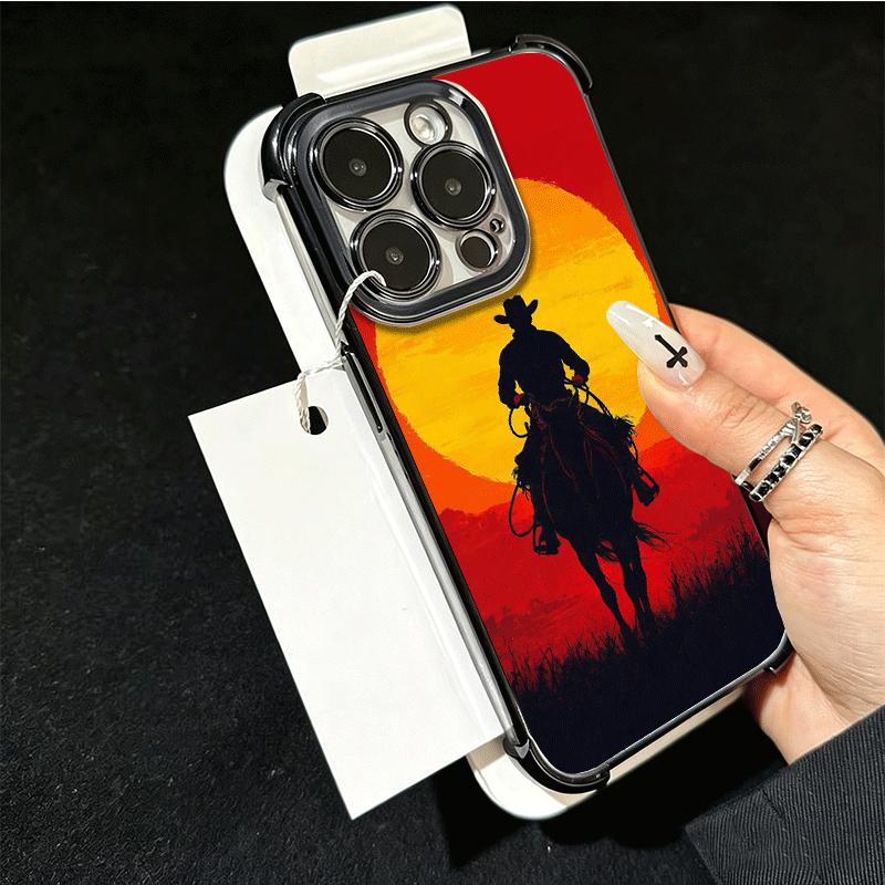 Rodeo Cowboy Horse Soft Phone Case For Xiaomi Poco X7 X8 Pro Max X6 X5 X3 F8 Ultra F7 M8 M7 M5S Redmi 15C 15A 15 14C 13C 12C 13