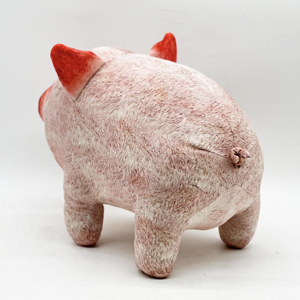 New Simulation Funny Origami Pig Fun Plush Comfortable Doll