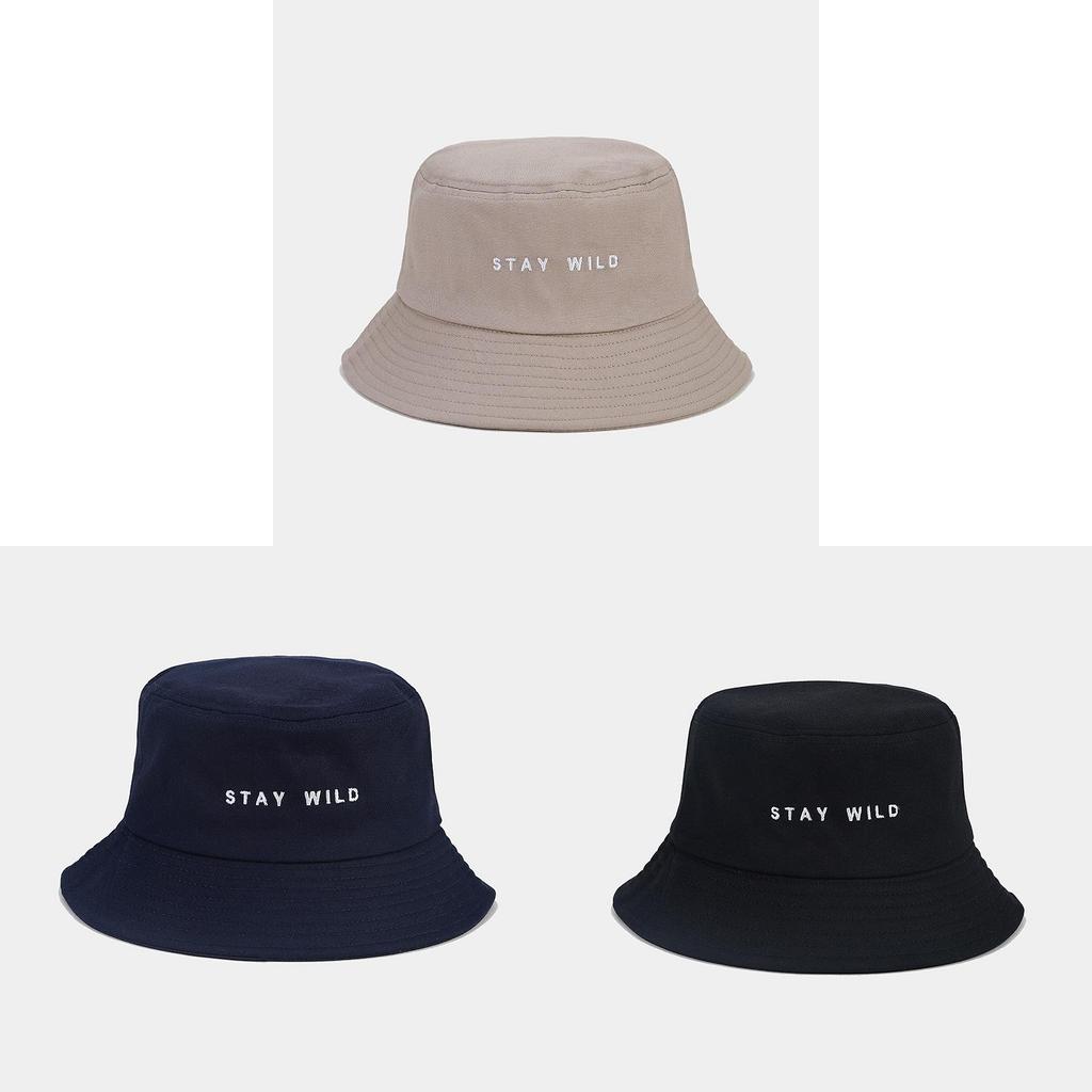 Cotton Embroidered Fisherman Hat With Sun Protection For Casual Summer Wear