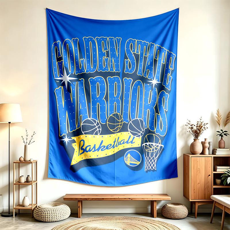 Golden State Warriors (19) Tapestry Suitable For Decorating Homes Dorms And Bedrooms Soft To The Touch And A Perfect Gift For Friends And Family