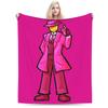Forsaken Game Art Pixel Charakter Flanelldecken Junge Mädchen Warm Gemütlich Überwurfdecke Winter Außen Bettdecke Sofa Bettbezug