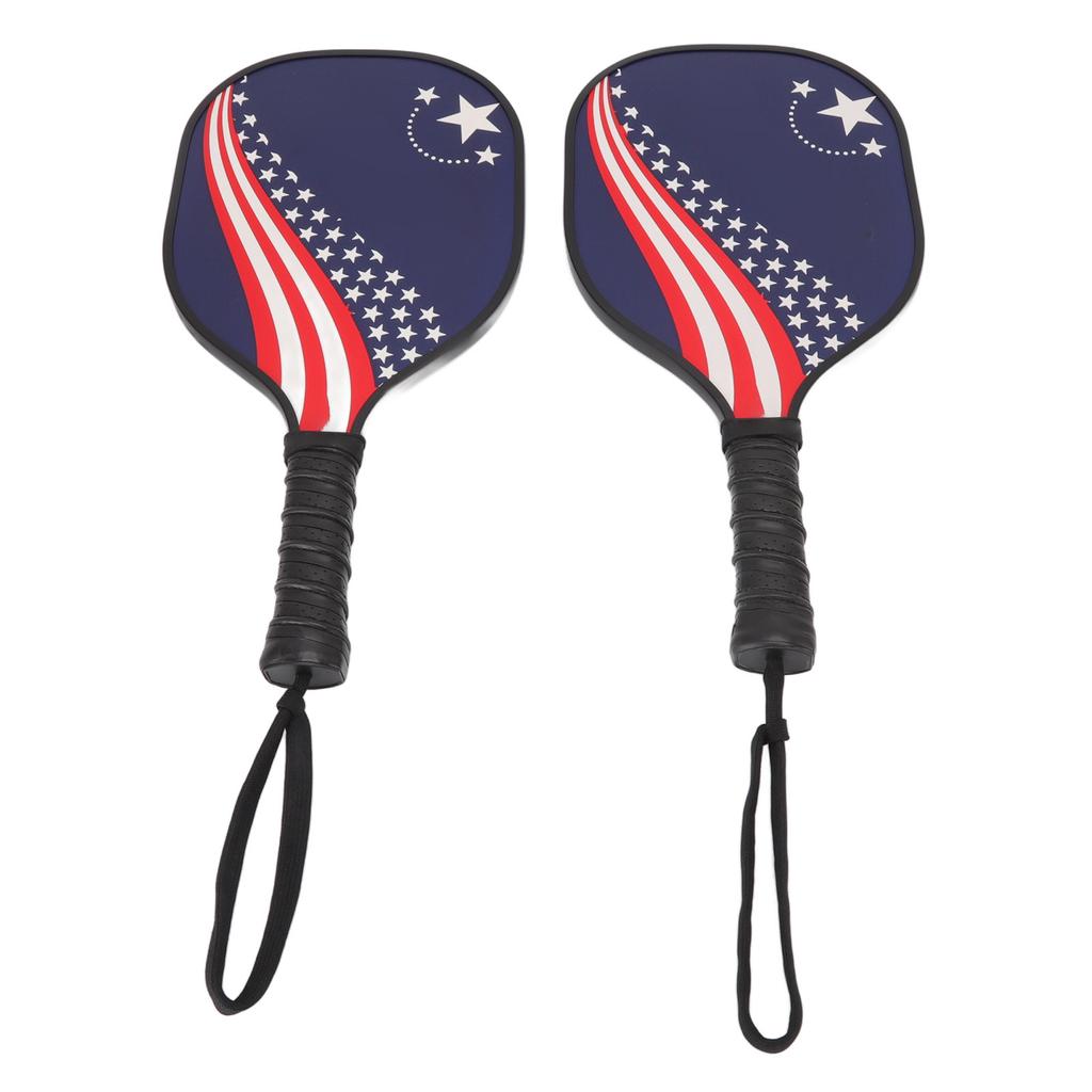 Rachete Pickle Lemn Compozit PP Rachetă și Minge Pickleball Set pentru Sporturi în Aer Liber Mâini Verzi