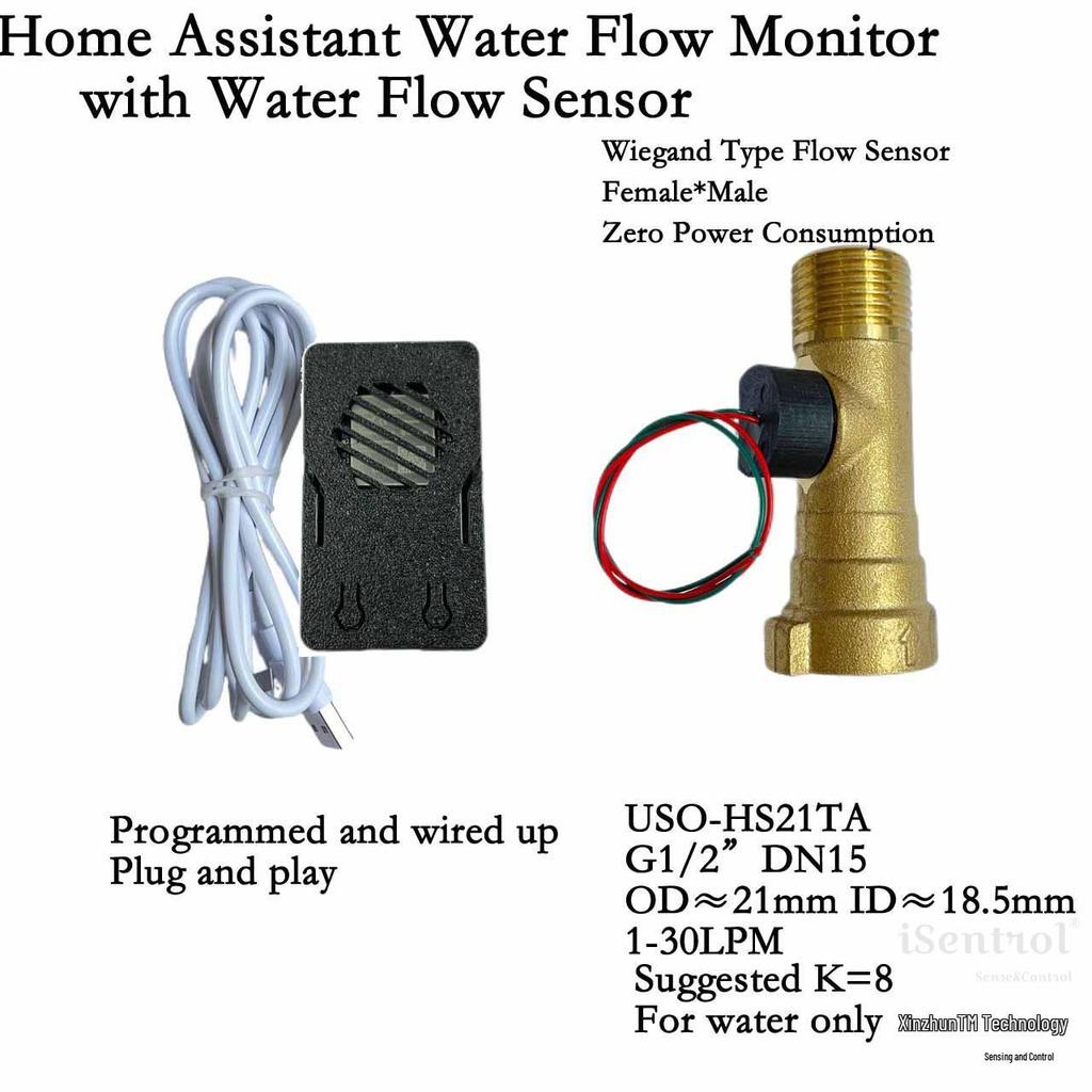 ESP32 WiFi Kit: Echtzeit- und Gesamtdurchflussmesser für Home Assistant