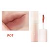 Lápiz labial Barro labial crema pequeña puré show blanco boca rojo caja ciega brillo labial mate
