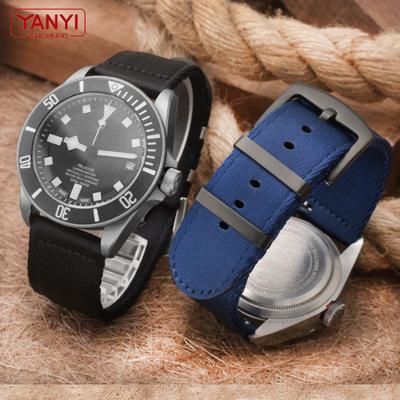 Nylon Watchband 20mm 22mm for Seiko Citizen Huawei Watch Bracelet Wristwatches Band Nylon Watch Strap Quick Release Bar