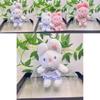 Charming Rabbit Plush Keychain Lovely Bunny Bag Pendant Cute Soft Toy For Ages All
