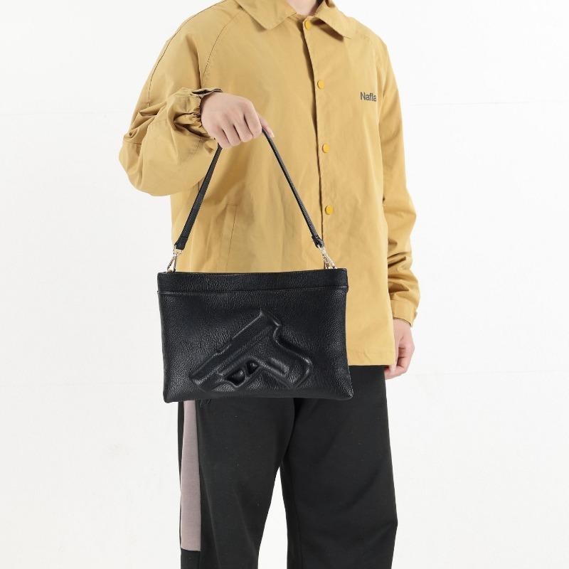 Hot Sale Tactical Cross Embossed Pistol Bag Envelope Bag Shoulder Crossbody Handbag Bag