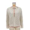 IHUASU Autumn and Winter Women's Knitted Three-dimensional Pattern Cardigan Jacket Sweater
